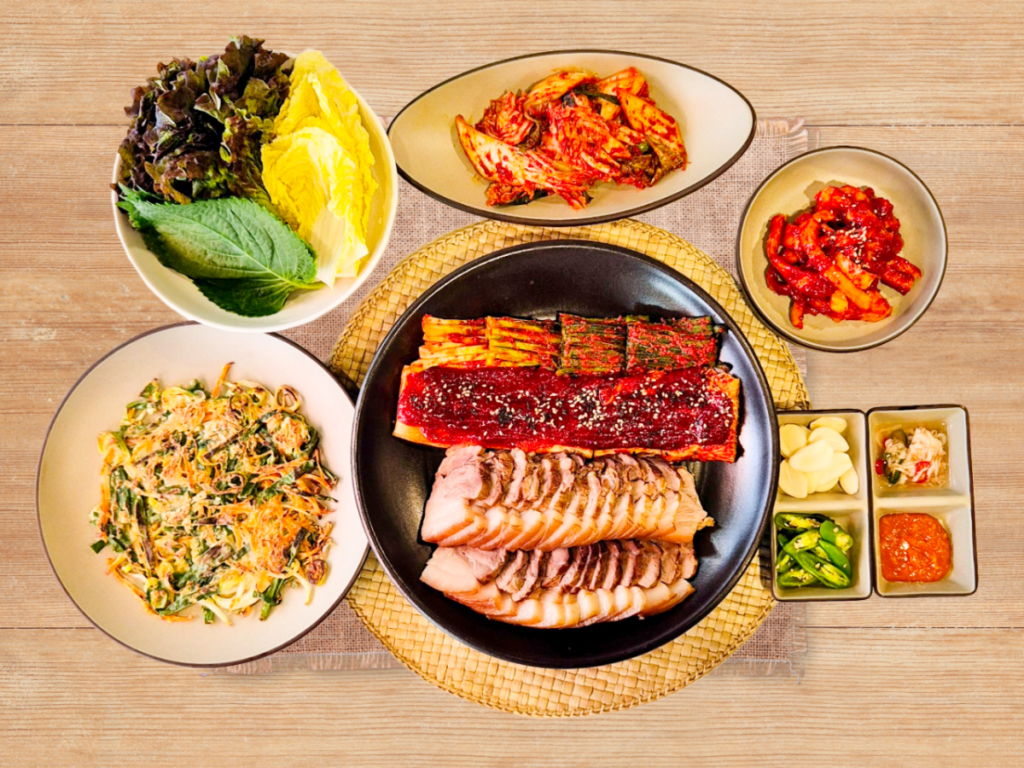 일품칼국수, 보쌈